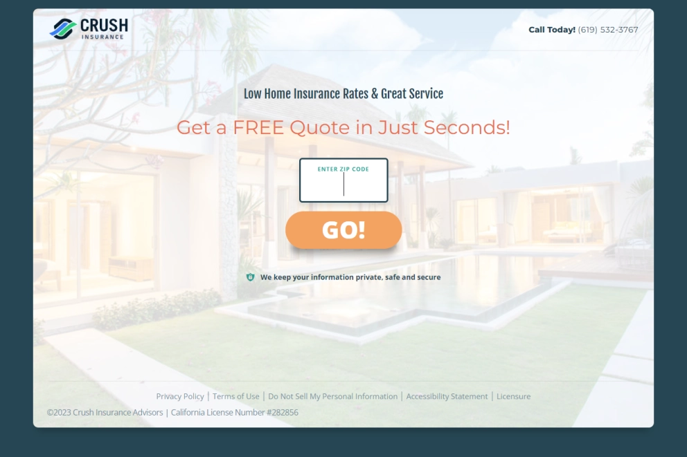 Home Insurance Lead Generation