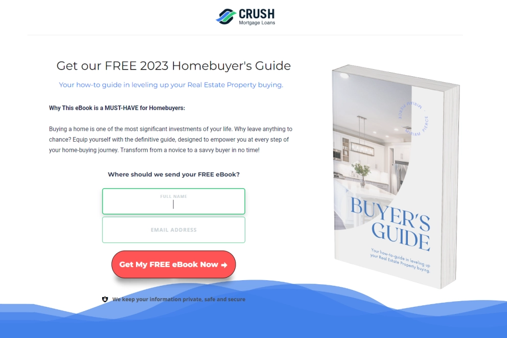 Homebuyers Guide Lead Generation