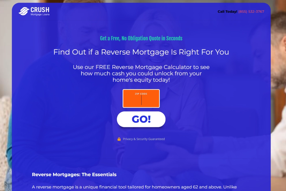 Reverse Mortgage Leads